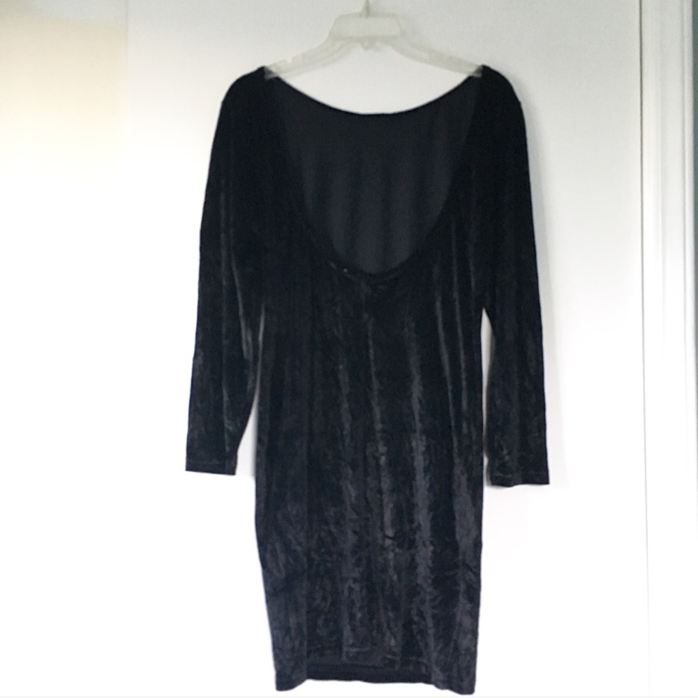 VTG Crushed Velvet Bodycon